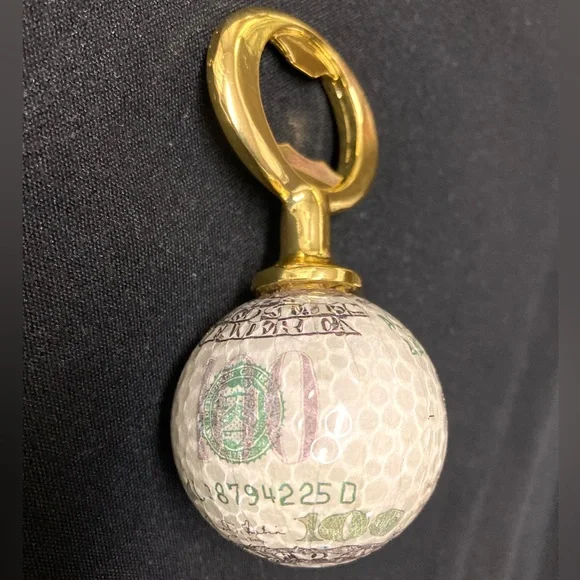 All about the Benjamin’s! 💵 Federal Reserve banknote golf ball bottle opener! - Picture 3 of 10